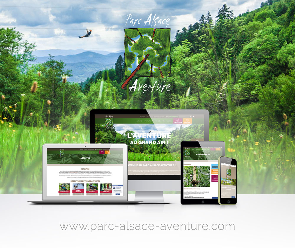 Réalisation IBS Visual - Parc Alsace Aventure - 1