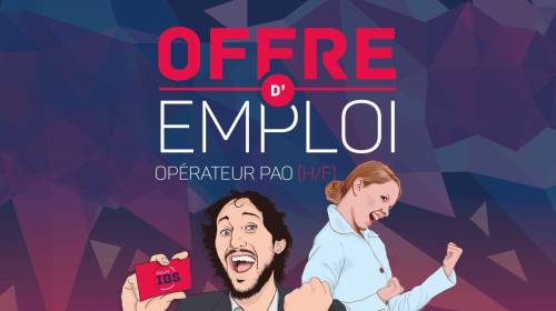 Actualité IBS - Opérateur/trice PAO